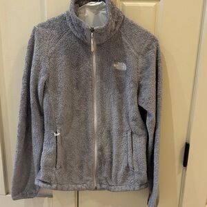 The‎ North Face Light Gray Sherpa Jacket